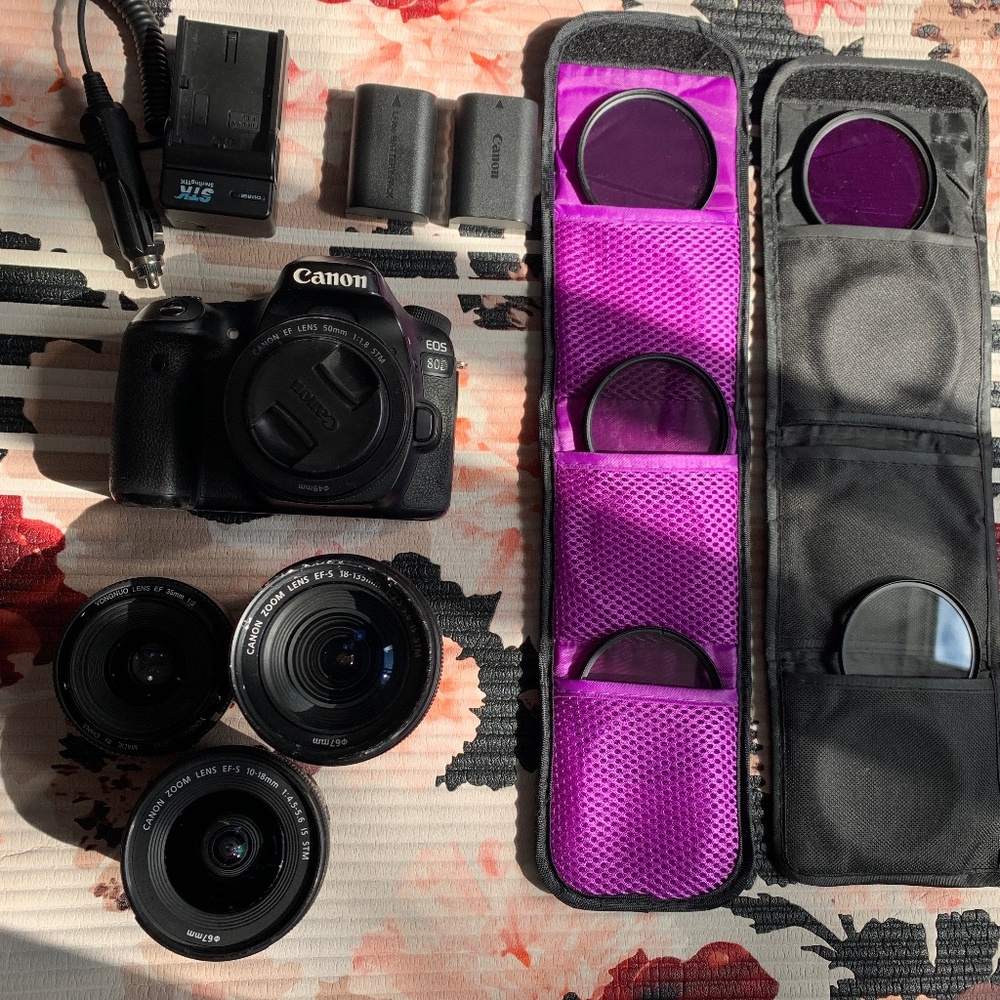 Canon EOS 80D and kit